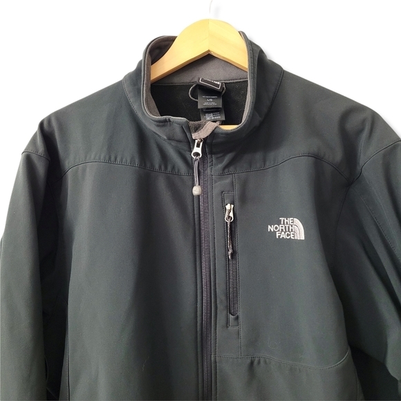 The North Face Other - The North Face Soft Shell Jacket Black Size L Apex Bionic Full Zip High Collar